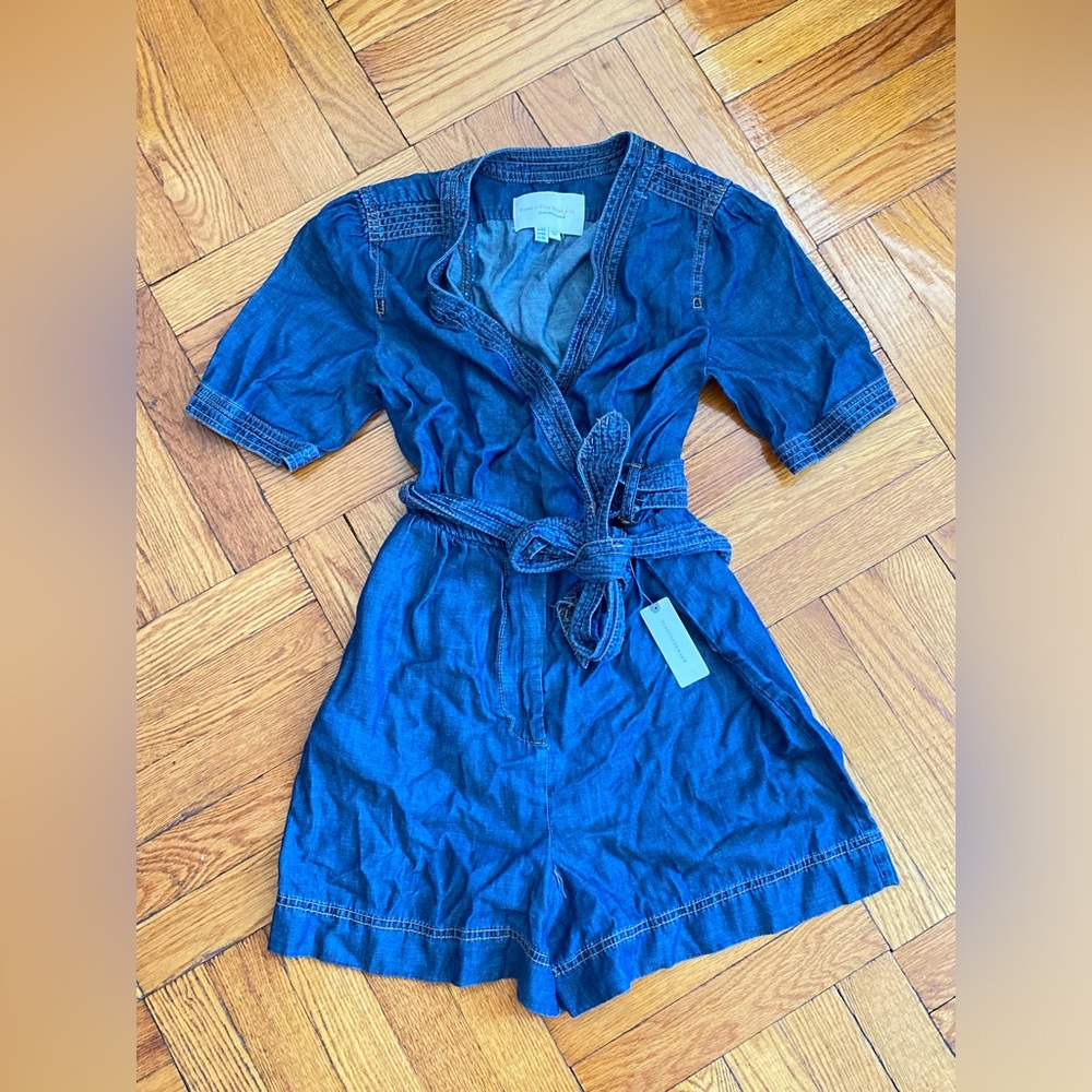 NWT Anthropologie Pilcro Denim Romper